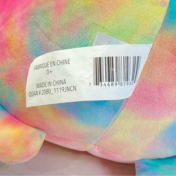 Squishmallow Talia Bunny Rabbit 17 Inch Hugmees Easter Tie- Dye Hug Mee Canada - Picture 12 of 14